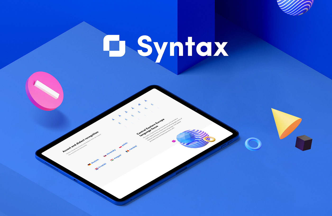 Syntax品牌和UX用户体验设计
