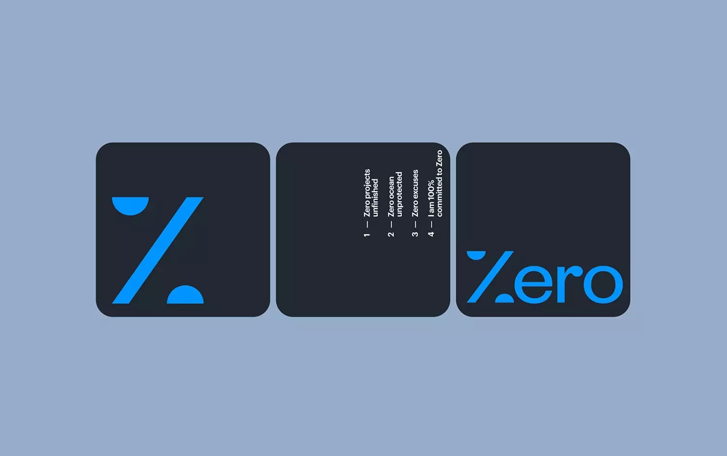 Project Zero（零计划）公益组织视觉形象设计