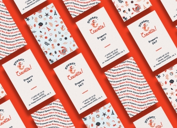 Privet, Crevette!餐厅品牌VI设计