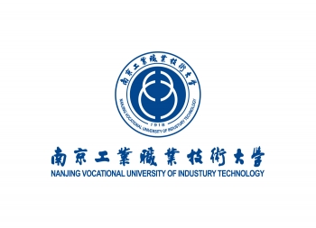 南京工业职业技术大学校徽标志矢量图