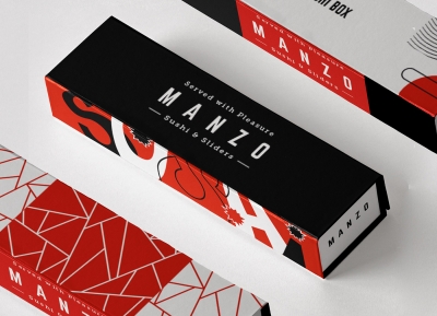 Manzo壽司品牌VI概念設計