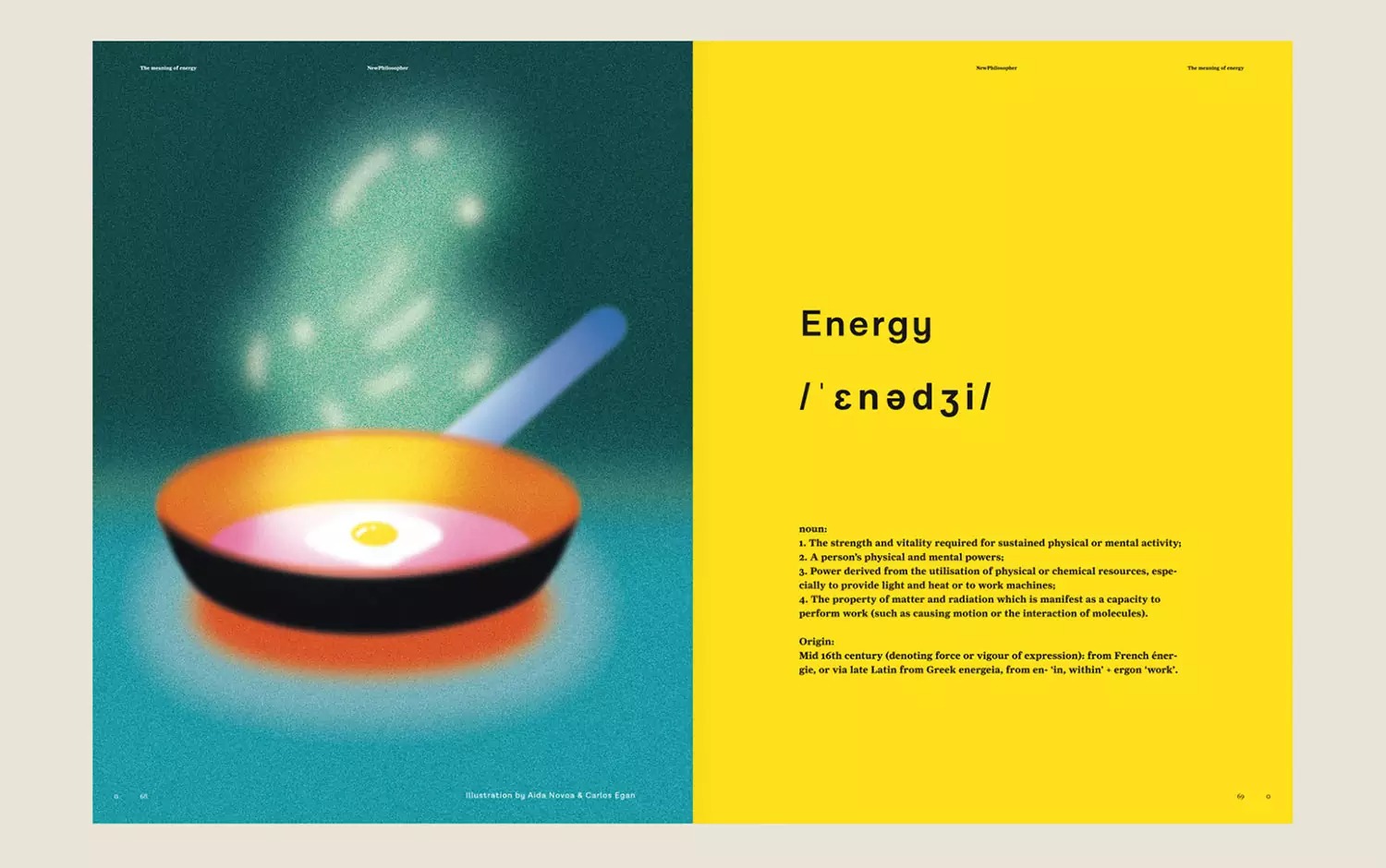 New Philosopher杂志: energy主题版式设计