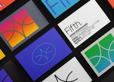 Fifth设计和软件开发公司品牌VI设计