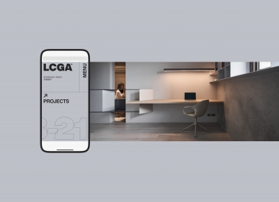 LCGA建築事務所品牌和網頁設計欣賞