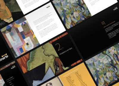 Finarte品牌和视觉识别设计