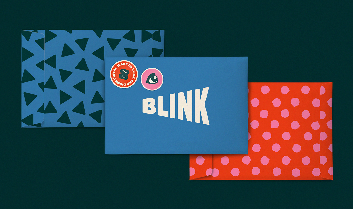 新咖啡品牌BLINK视觉形象设计