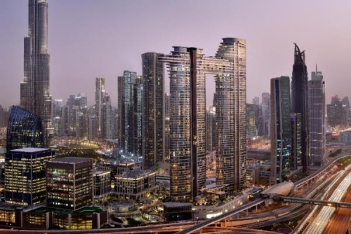 赫希贝德纳联合设计顾问公司（HBA）为迪拜天际地标酒店打造豪华室内设计