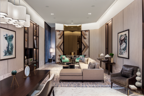 赫希贝德纳联合设计顾问公司（HBA）为迪拜天际地标酒店打造豪华室内设计