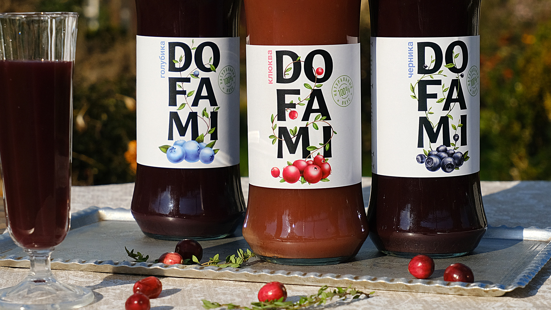 DO-FA-MI果汁品牌包装设计