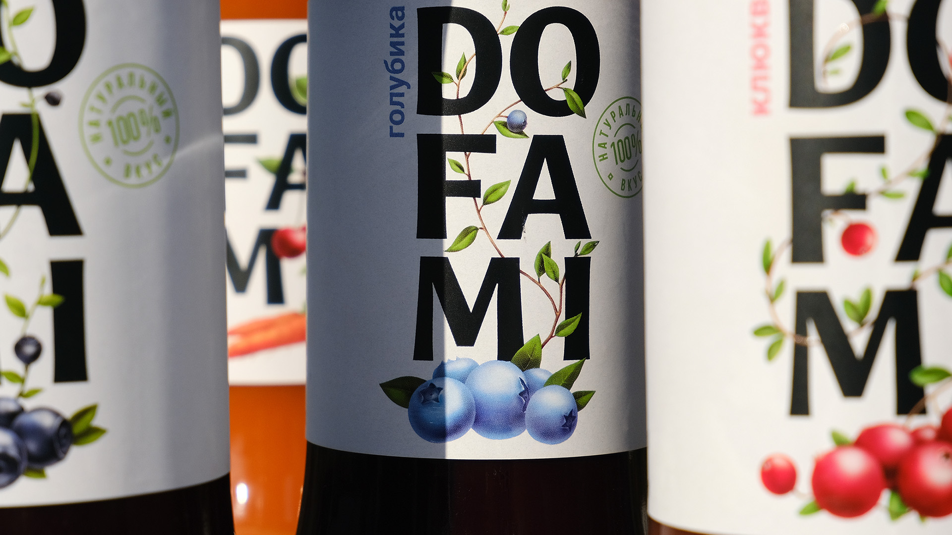 DO-FA-MI果汁品牌包装设计