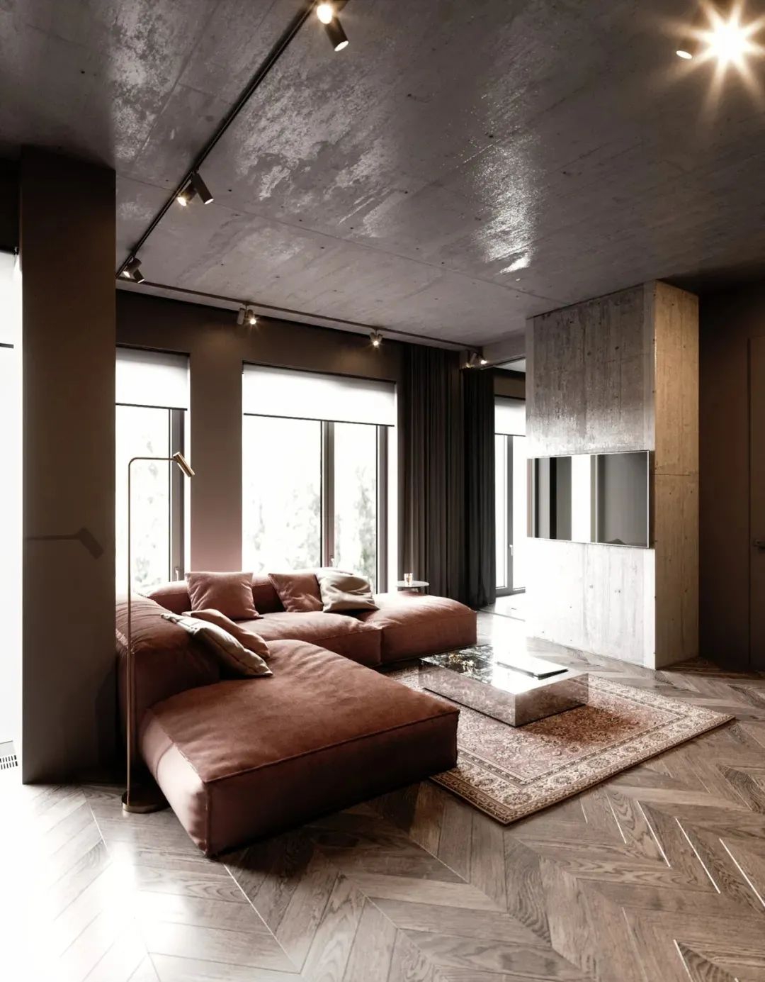 100个风格各异的客厅设计