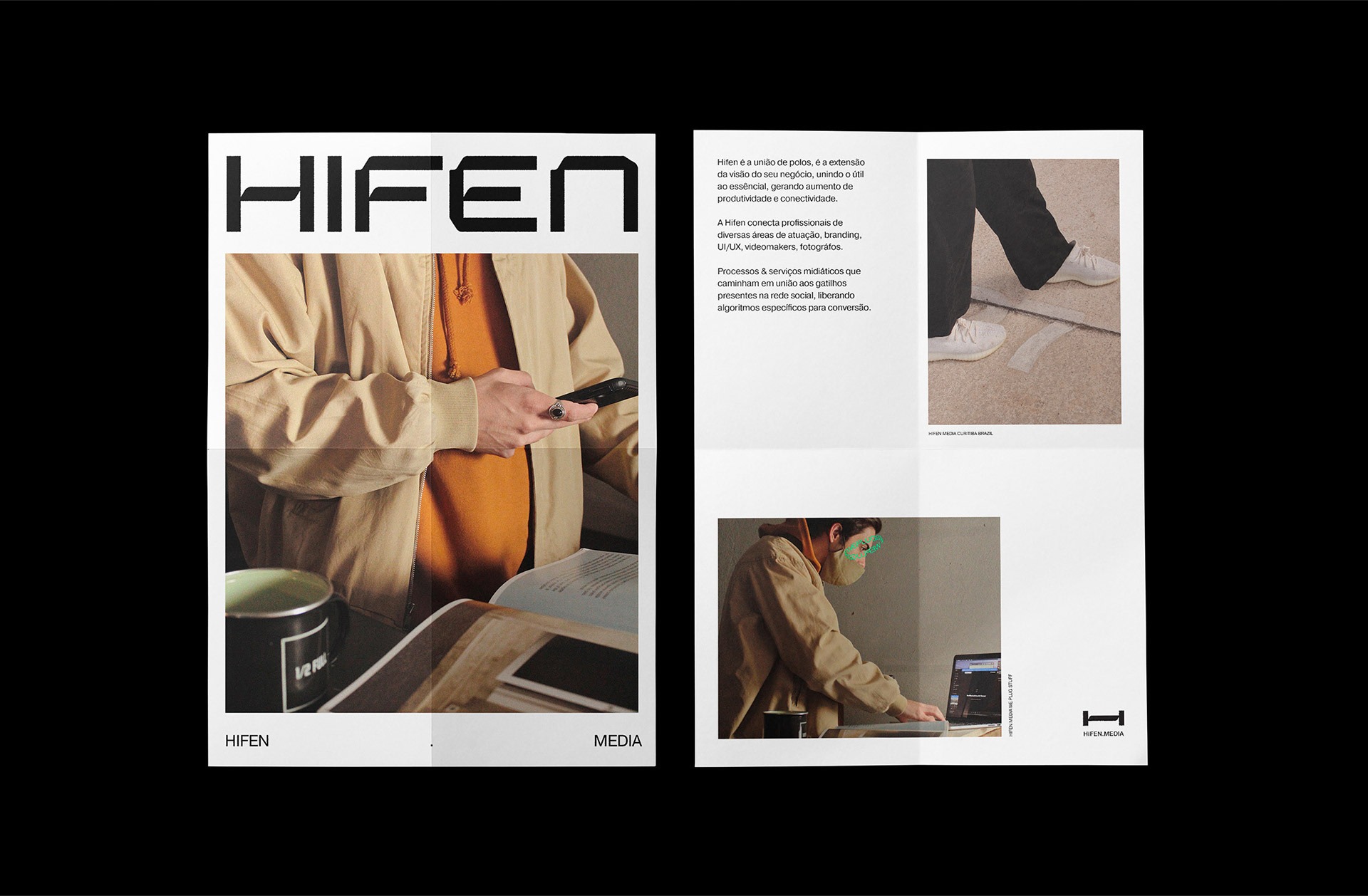Hifen Media传媒机构品牌视觉设计