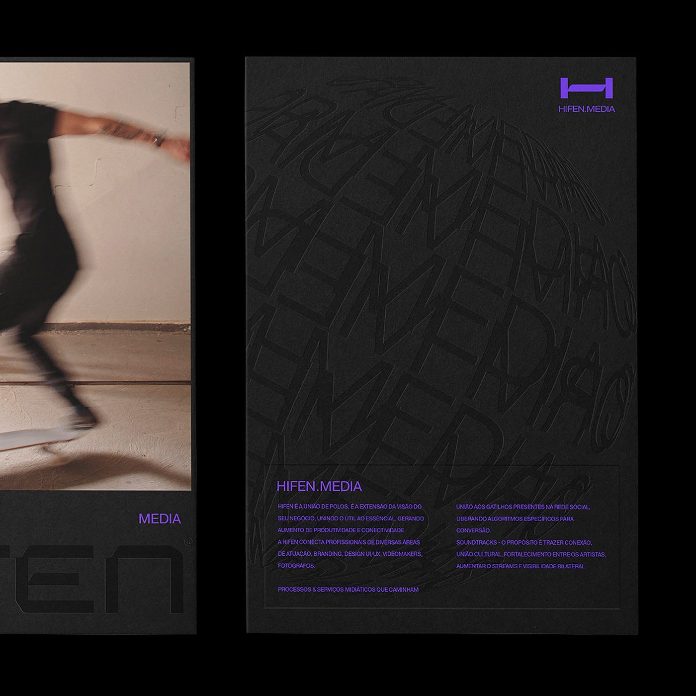 Hifen Media传媒机构品牌视觉设计