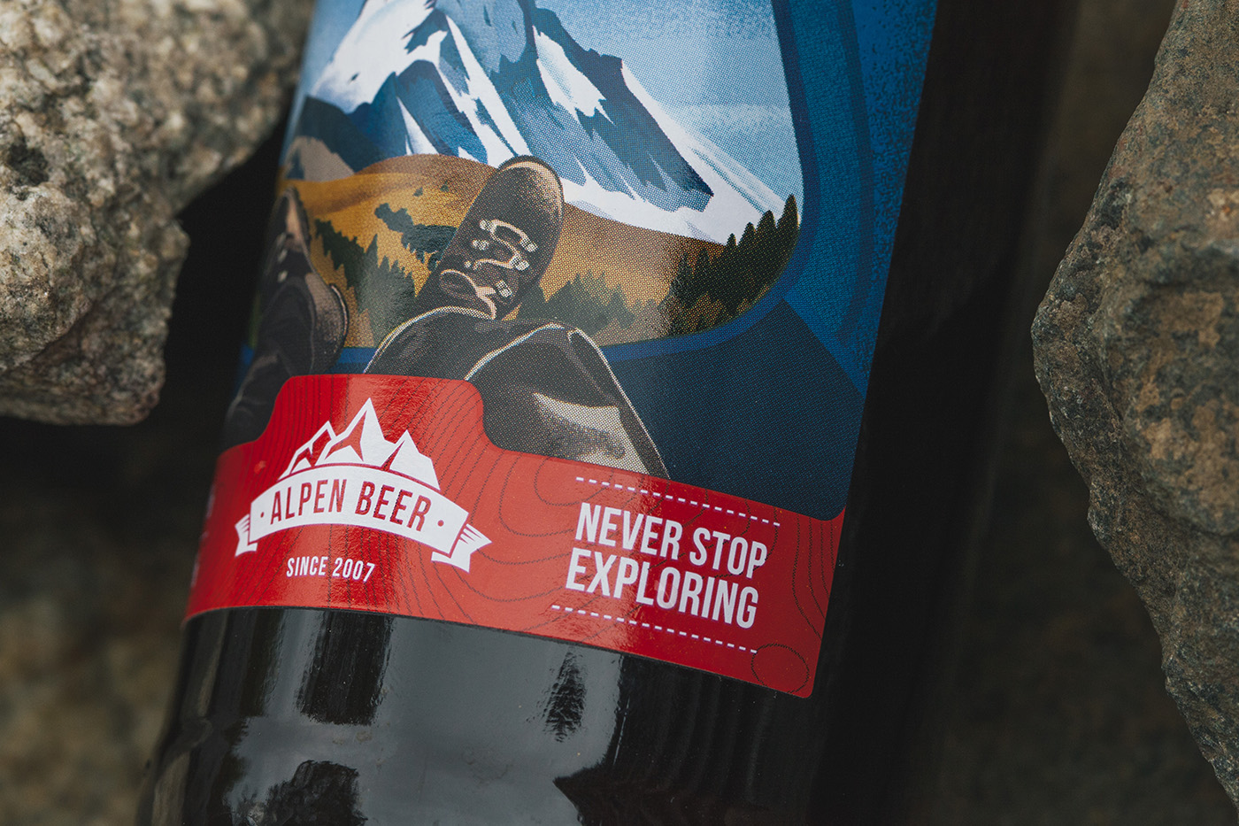 Alpen啤酒包装设计