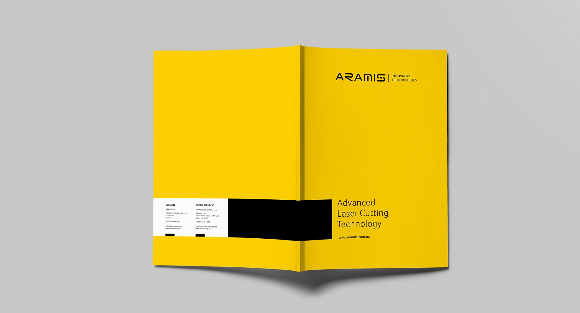 ARAMIS机械产品画册设计