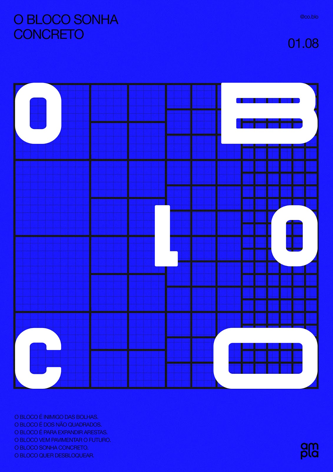 O BLOCO潮流前卫的品牌视觉设计