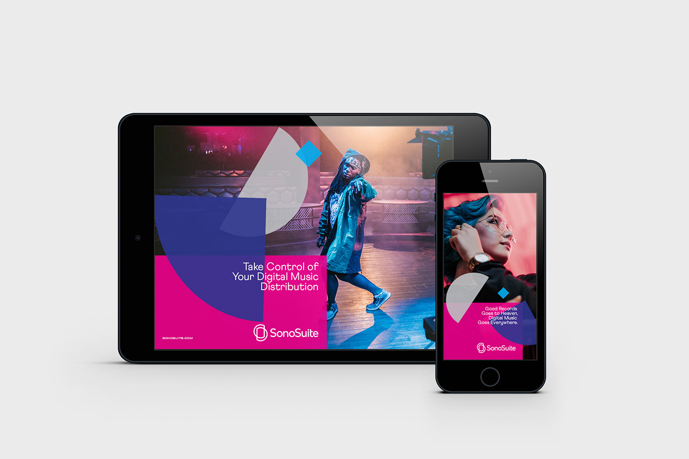 数字音乐服务平台SonoSuite品牌VI设计