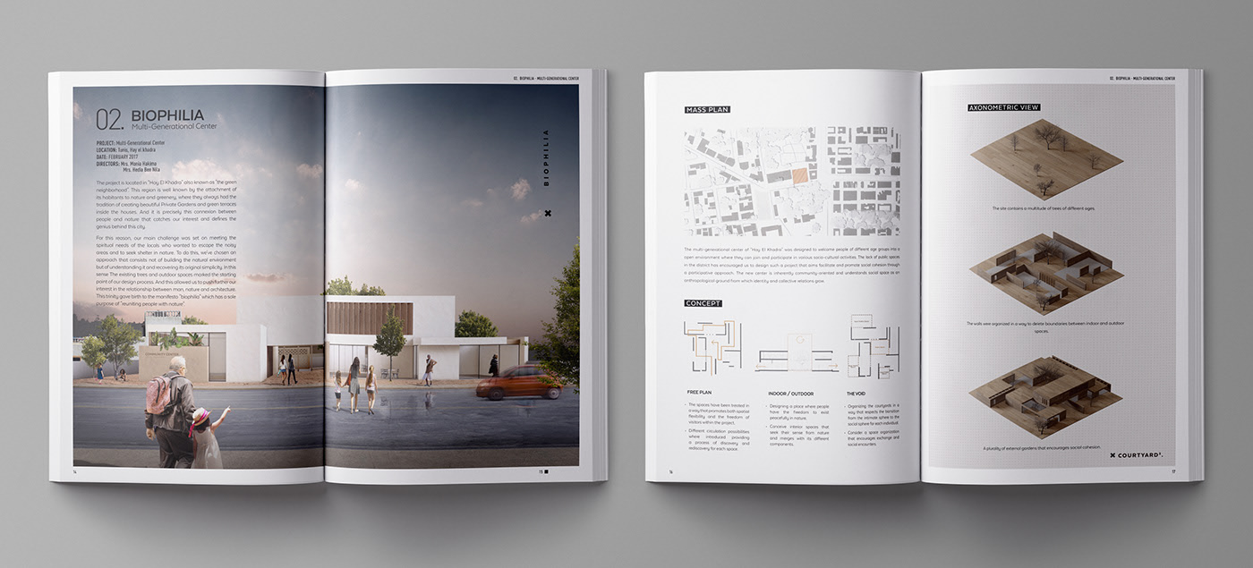 建筑设计作品展示画册设计