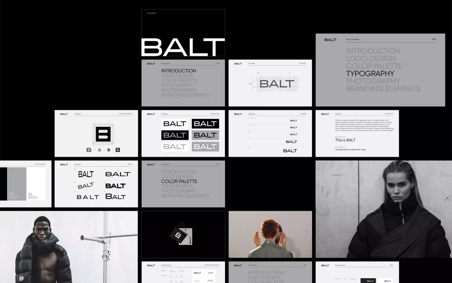 时尚品牌Balt视觉形象设计