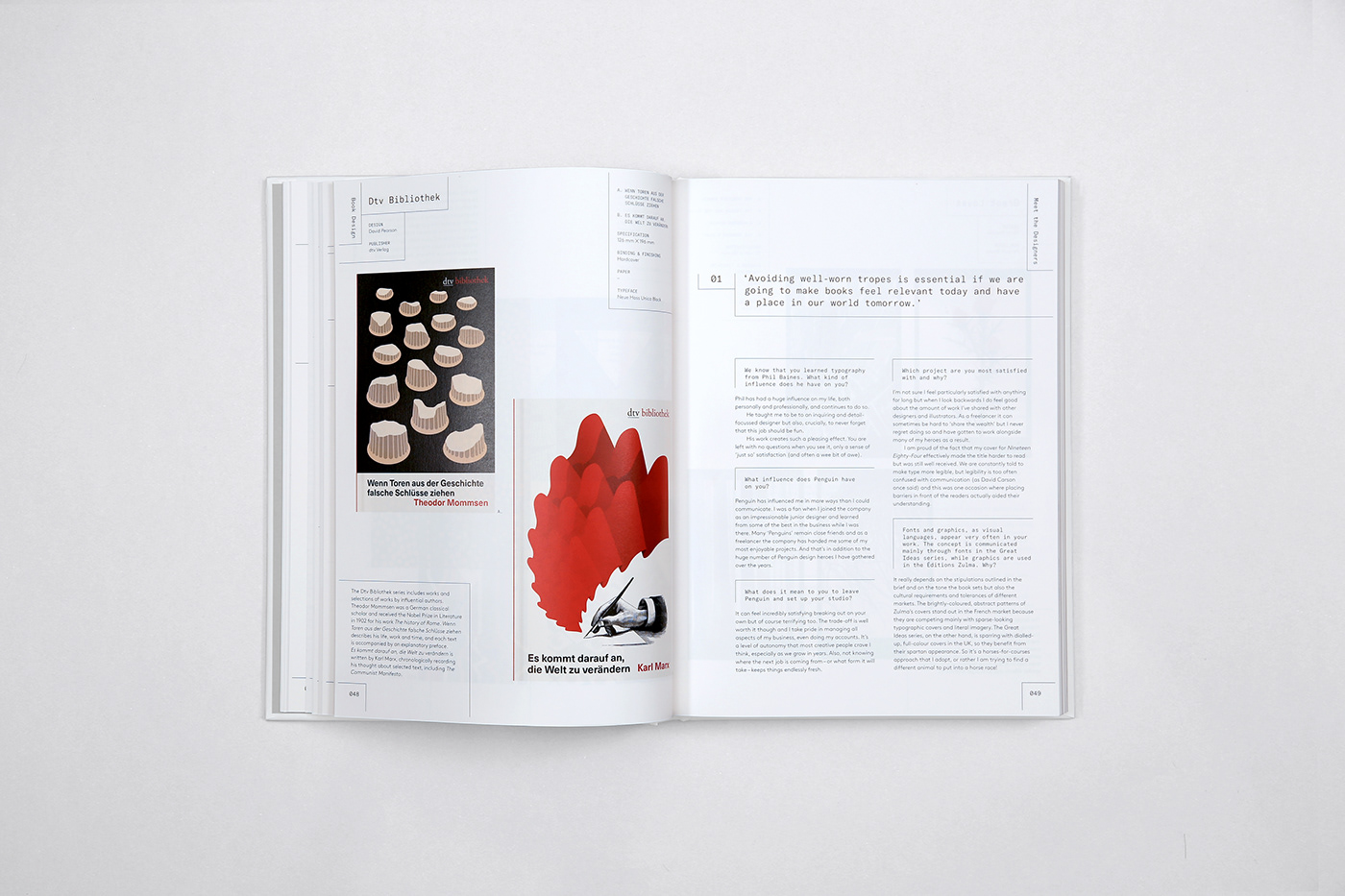Book Design图书装帧和版式设计