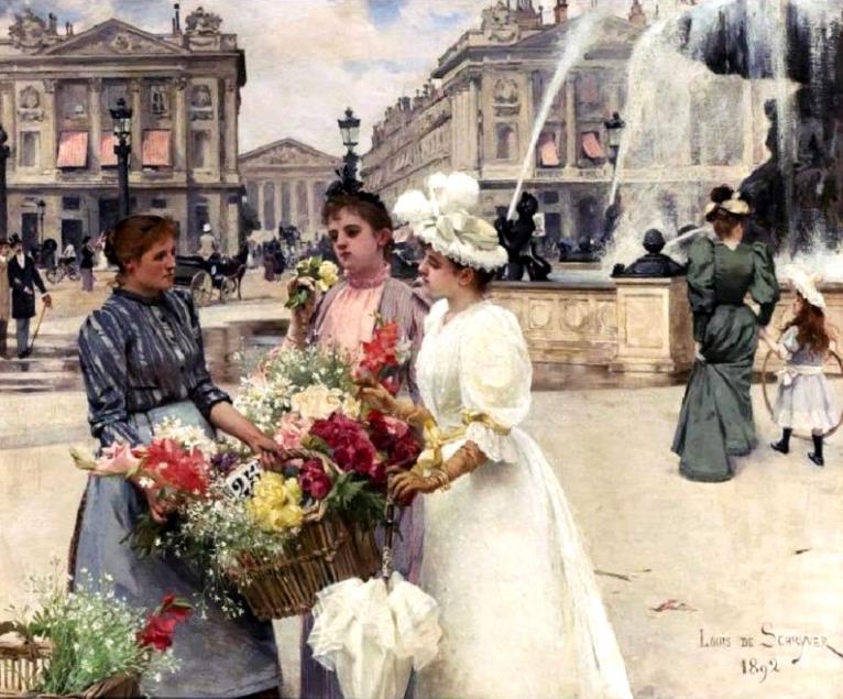 法国画家Louis Marie de Schryver(1862―1942)绘画作品