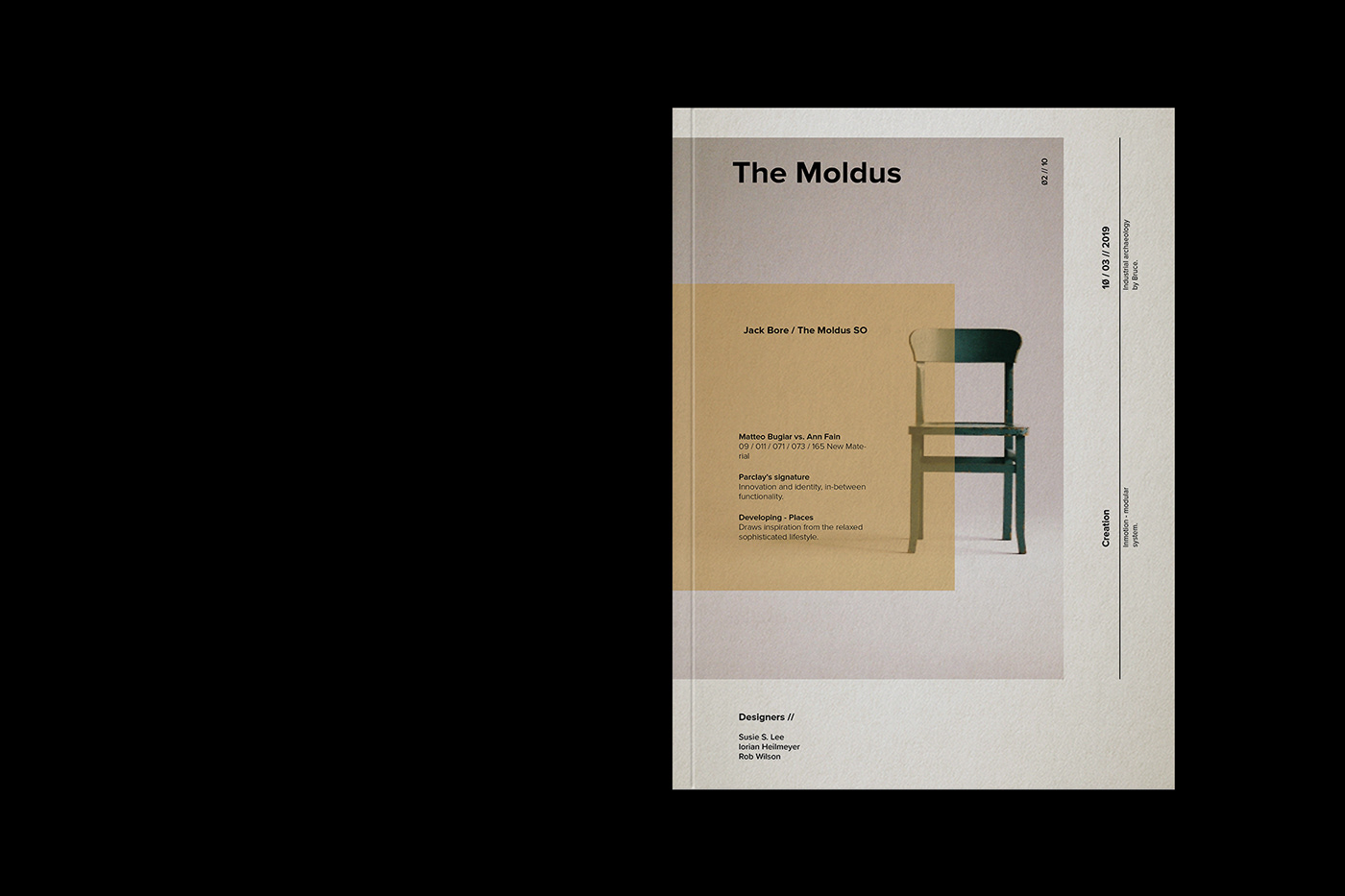The Moldus家具产品宣传册设计