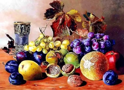 匈牙利畫家Ferenc Tulok靜物畫作品