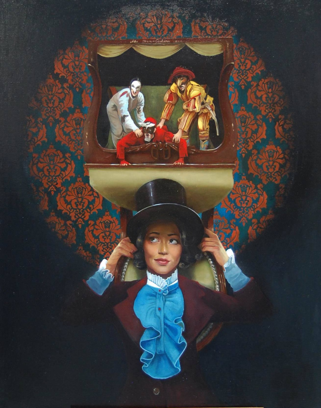  Alexander Gizya-Ciobanu超现实主义绘画作品
