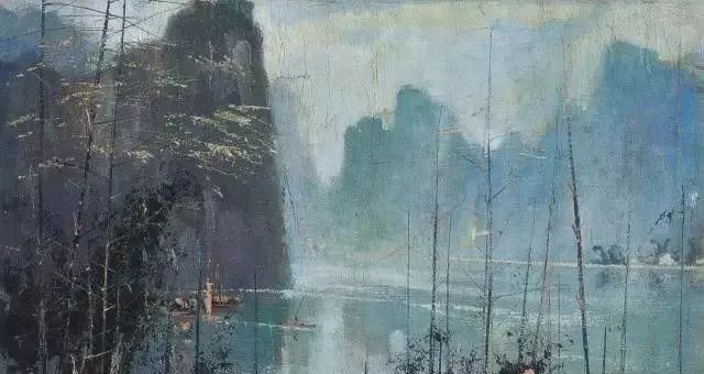 中国杰出油画家苏天赐作品欣赏
