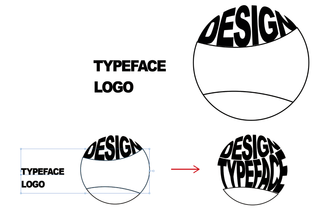 illustrator實現好看的3D立體文字