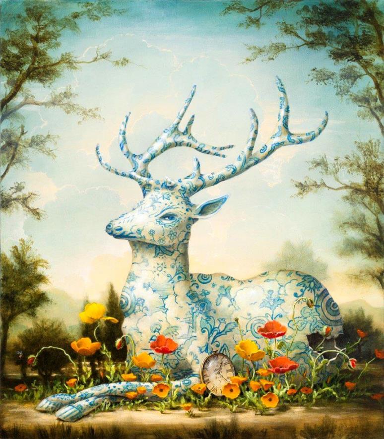 凯文·斯隆（Kevin Sloan）超现实绘画作品