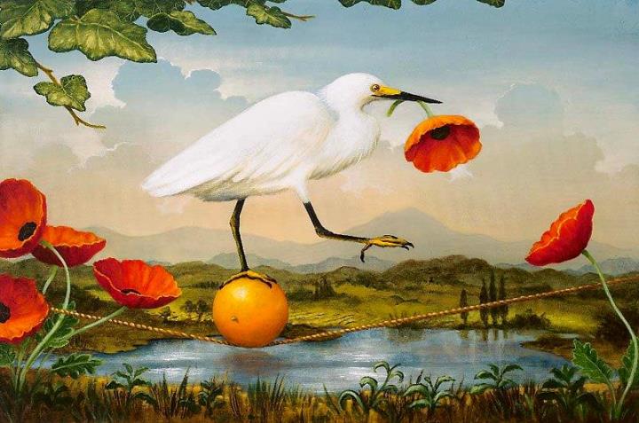 凯文·斯隆（Kevin Sloan）超现实绘画作品