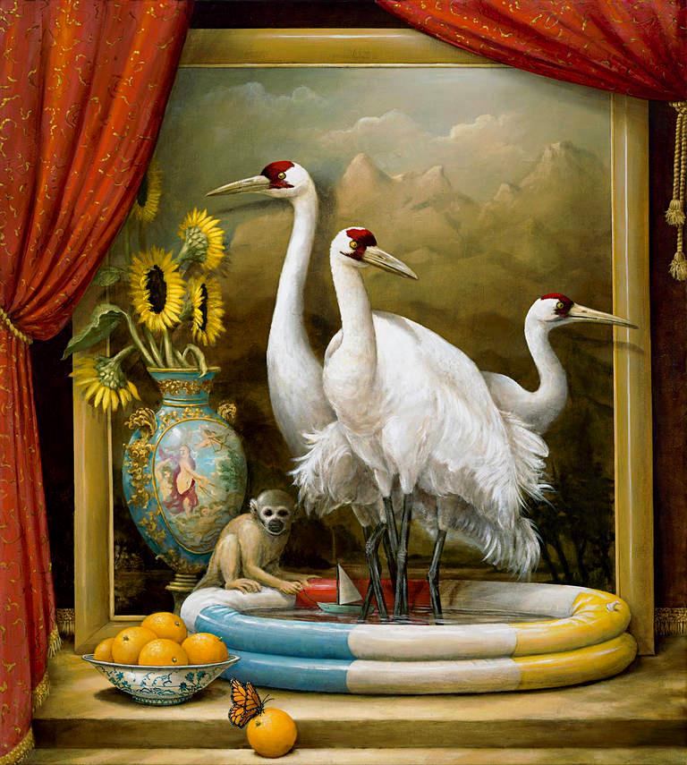 凯文·斯隆（Kevin Sloan）超现实绘画作品