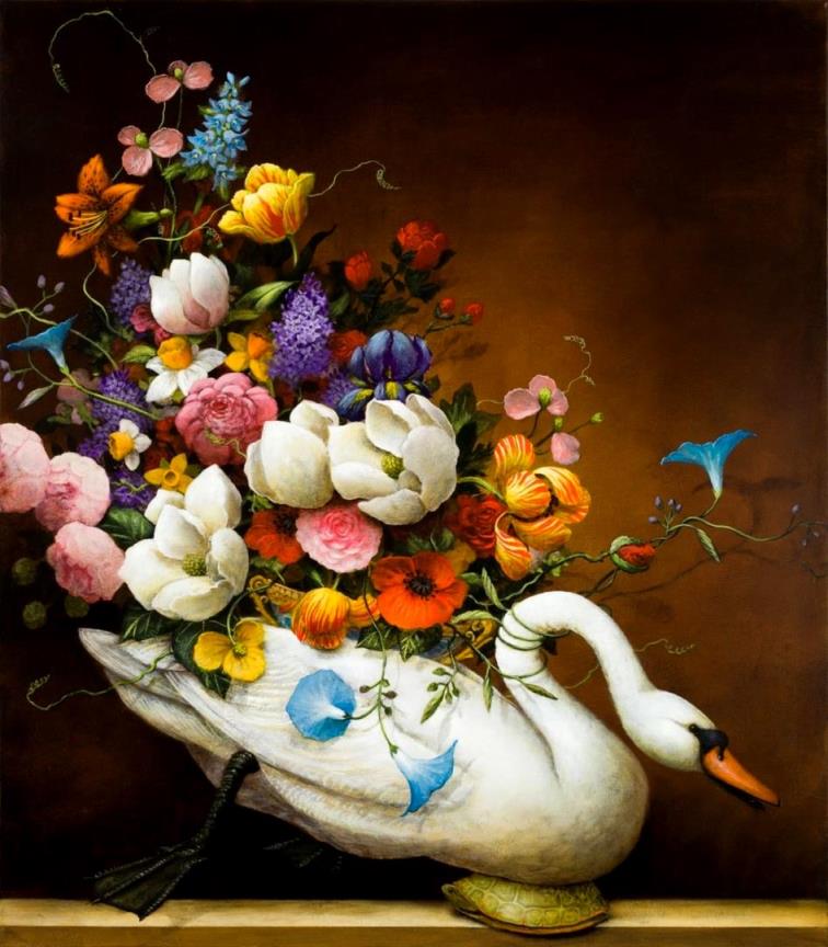 凯文·斯隆（Kevin Sloan）超现实绘画作品