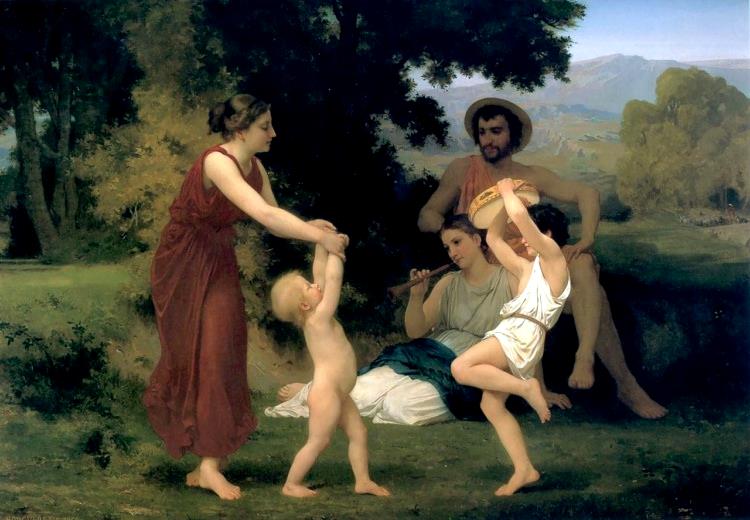 法国学院派画家William Adolphe Bouguereau作品欣赏(下)