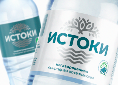 Istoki飲用水包裝設計