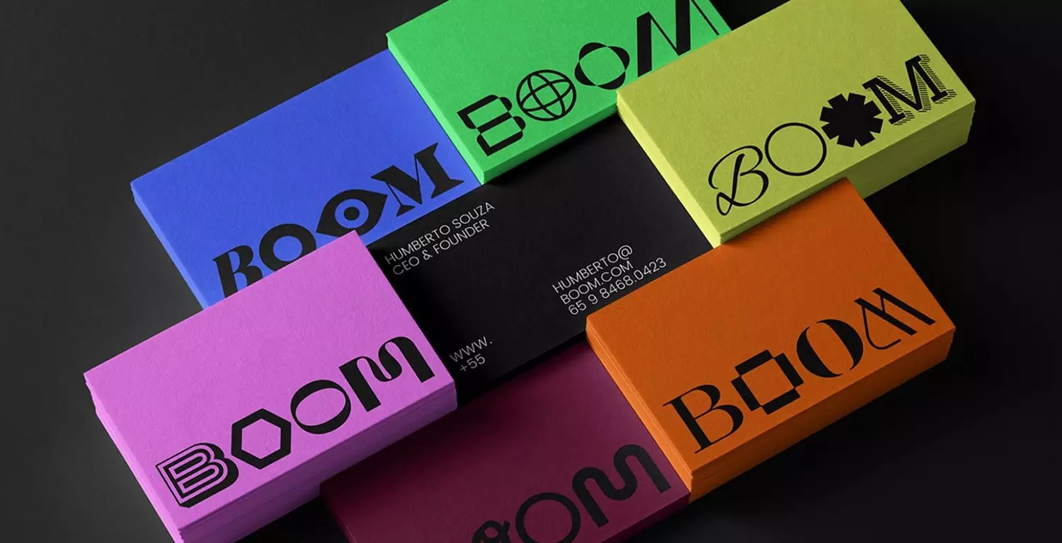 BOOM企业品牌视觉设计