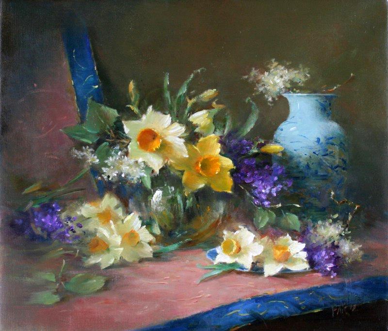 Patricia Rohrbacher花卉静物绘画作品