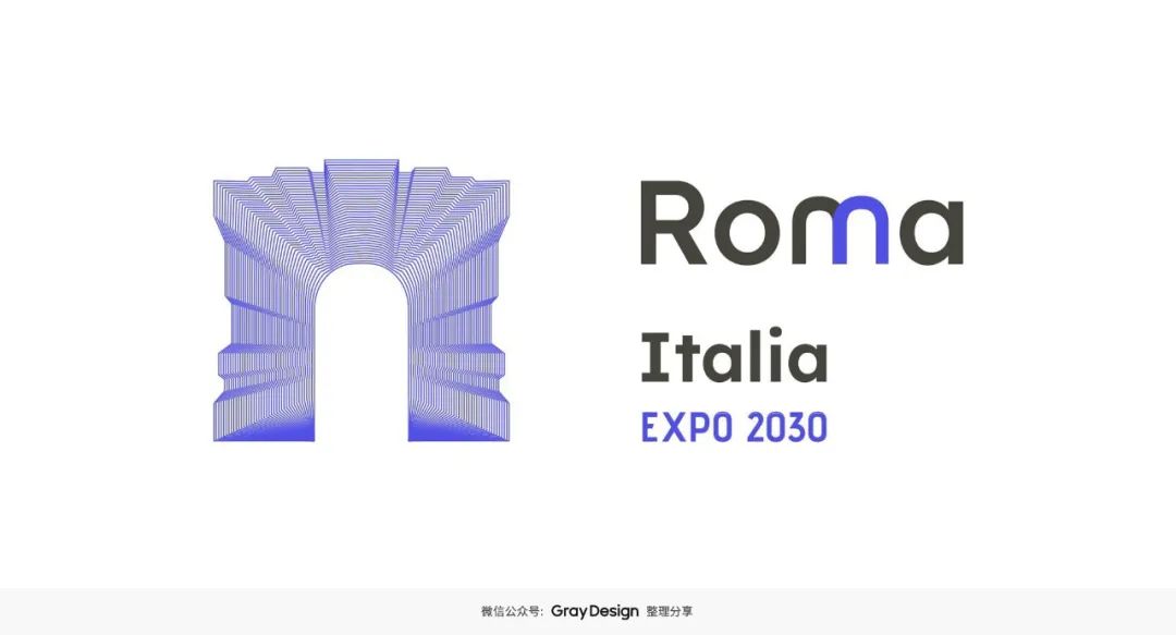 意大利罗马申办2030世博会Logo揭晓