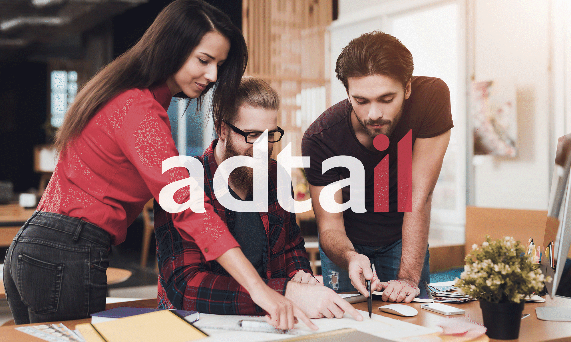 Adtail数字营销机构品牌视觉设计