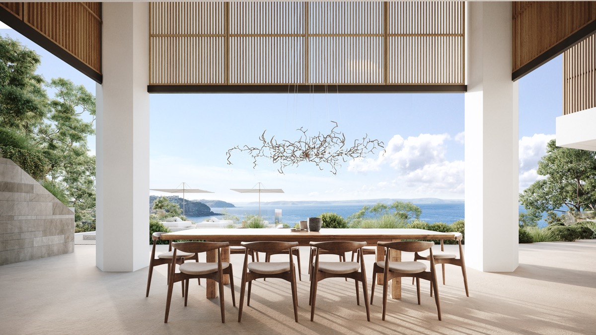 将阳光与自然相连的餐厅空间设计