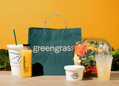 Greengrass沙拉餐厅品牌视觉设计