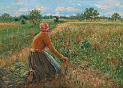 奧地利印象派畫家Theodor von Hörmann(1840-1895)