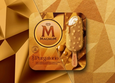 灵感来自但丁的“神曲”: Magnum冰淇淋包装设