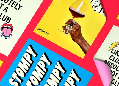 葡萄酒定製服務Stompy品牌視覺設計