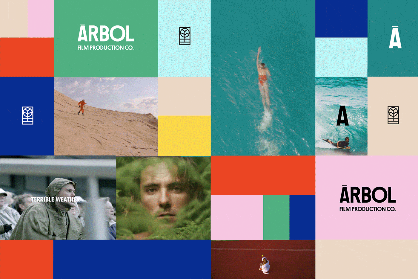 广告电影制片机构Árbol品牌视觉设计