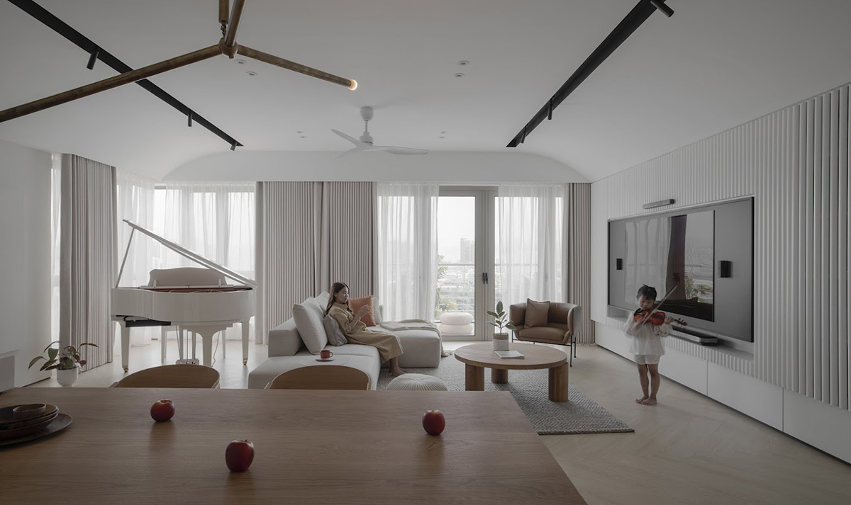 吉隆坡优雅白色的豪华公寓