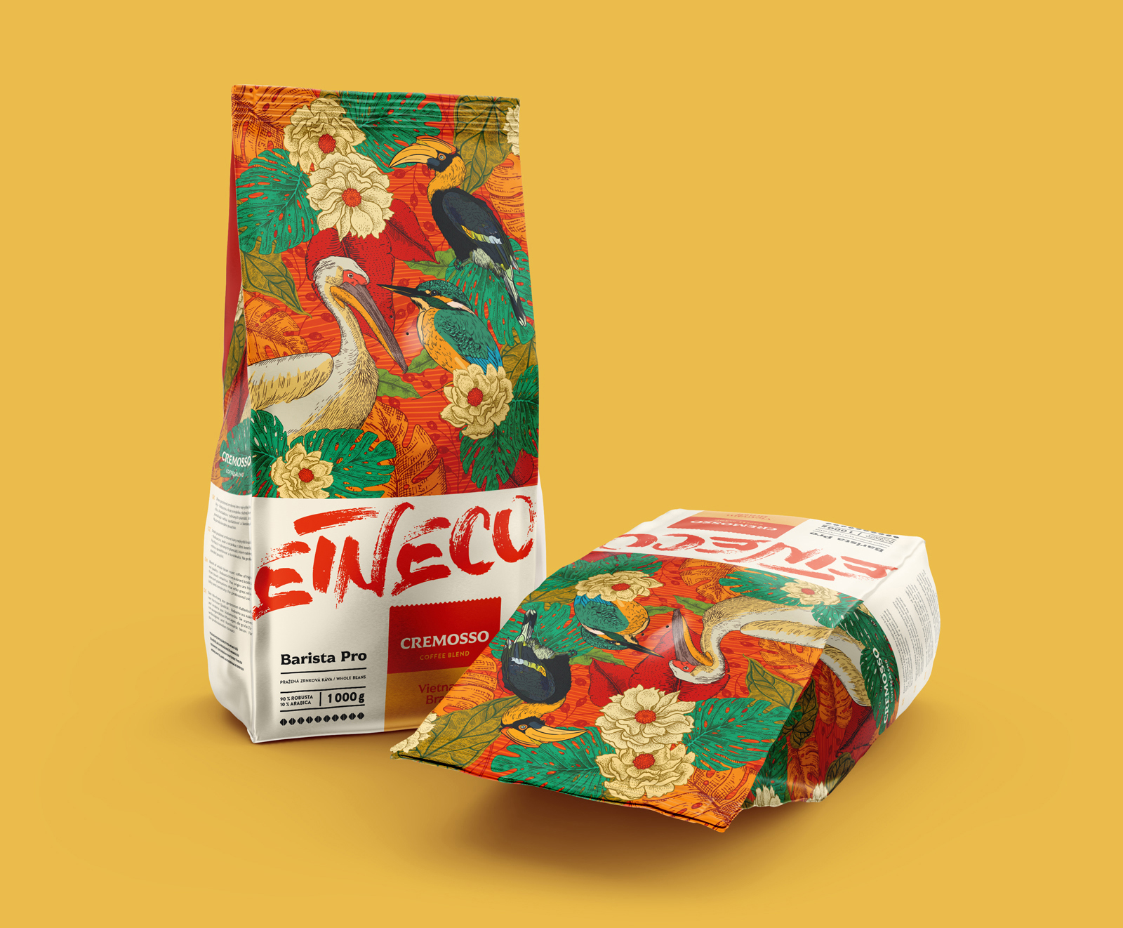Etneco咖啡包装设计