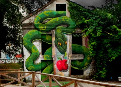 Sokram Mutante街頭壁畫藝術作品