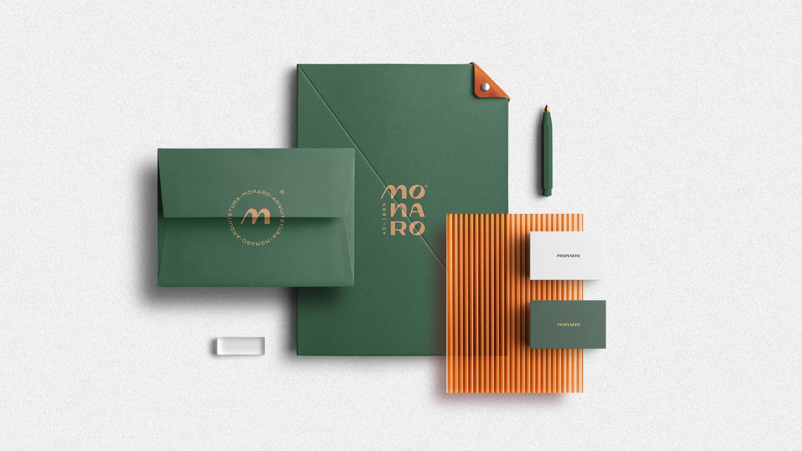 Monaro建筑公司视觉形象设计